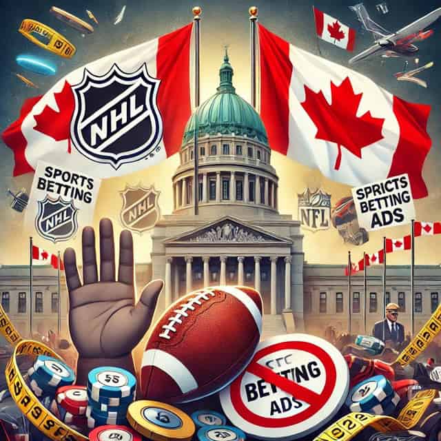 The NHL and NFL Warn Canadian Senate Around the Impact of Strict Regulation of Betting Ads.